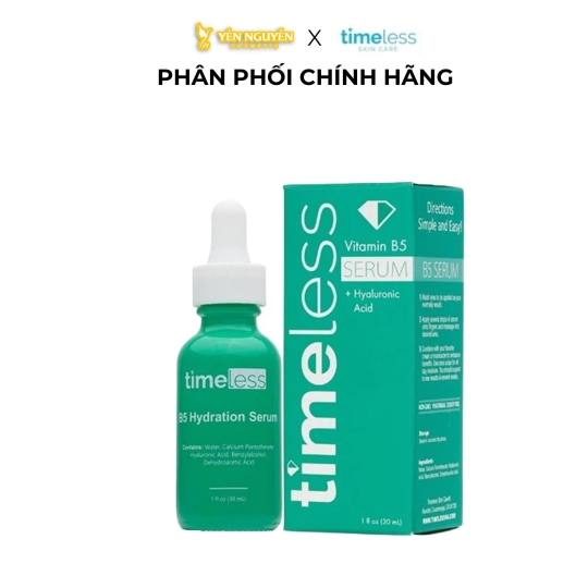 Serum Timeless Tinh Chất Làm Dịu, Phục Hồi Da Timeless Vitamin B5 Serum 30ml