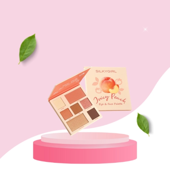 Bảng Phấn Mắt & Mặt Silkygirl  02 Juicy Peach 12.6g