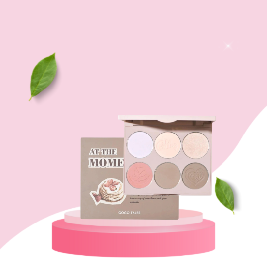 Bảng Phấn Trang Điểm Gogo Tales Nude Light Shadow Highlight Contouring DISC