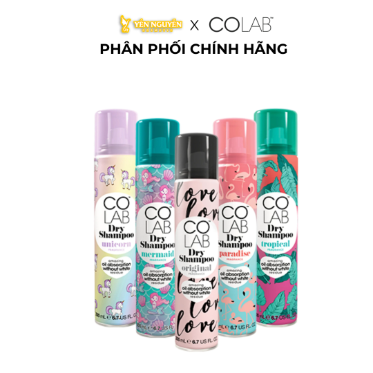 Dầu Gội Khô Colab Dry Shampoo