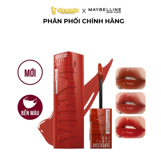 Son Kem Bóng Bền Màu Maybelline New York Superstay Vinyl Ink