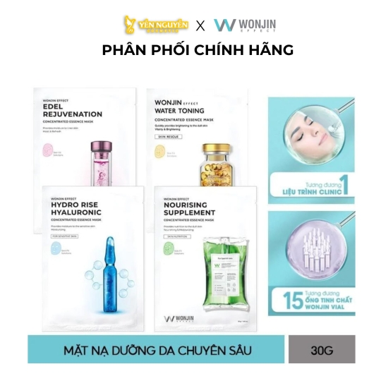 Mặt Nạ Giấy Wonjin Effect Mask 30g