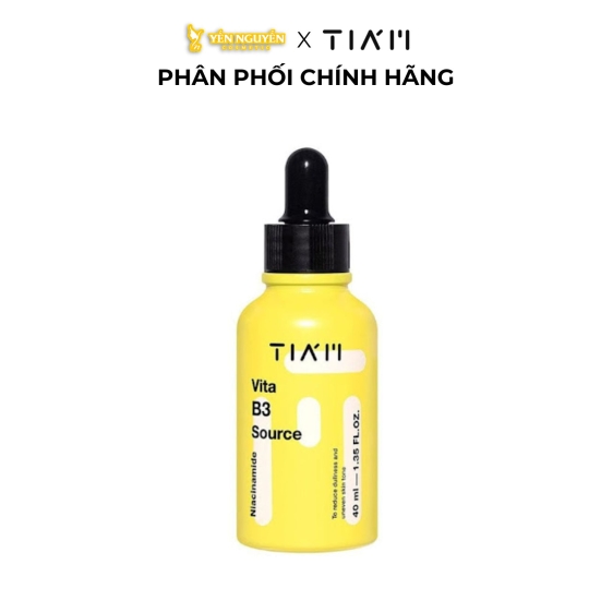 Serum Tia’m Dưỡng Trắng Phục Hồi 10% Niacinamide + 2% Arbutin Dành Cho Da Dầu Mụn Nhạy Cảm Vita B3 40ml