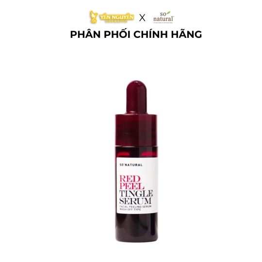 Tinh Chất Tái Tạo Da Red Peel Tingle So'Natural 11ml