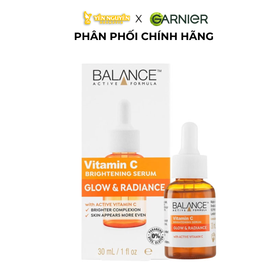 Serum Balance Active Formula Tinh Chất Hỗ Trợ Dưỡng Sáng, Làm Đều Màu Da Balance Active Formula Vitamin C Brightening Serum