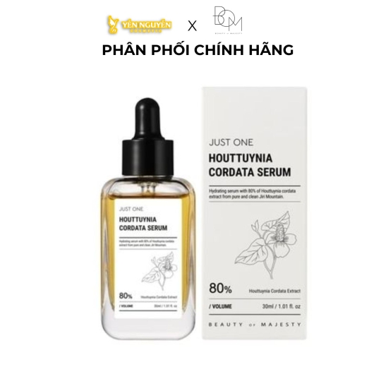 Tinh Chất Dưỡng Ẩm Chiết Xuất Diếp Cá BOM Just One Houttuynia Cordata Serum