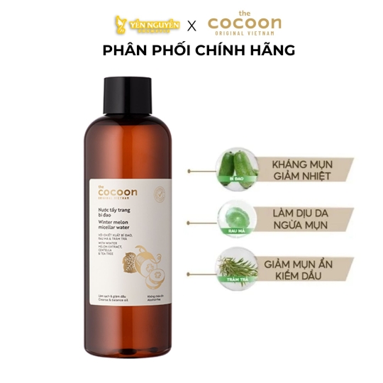 Nước Tẩy Trang Làm Sạch Da Bí Đao Cocoon Winter Melon Micellar Water