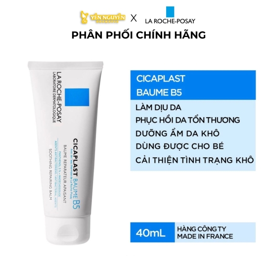 Kem Dưỡng Làm Dịu Và Phục Hồi Da Cicaplast Baume B5 Laroche Posay 40ml