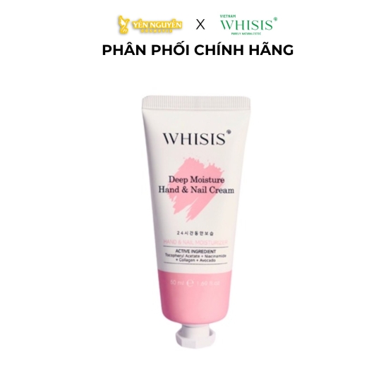 Kem Dưỡng Da Tay WHISIS Deep Moisture Hand & Nail Cream 50ml