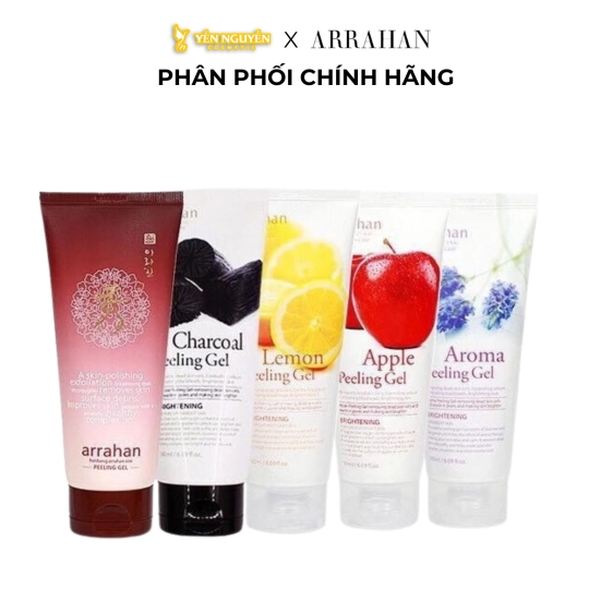 Tẩy Tế Bào Chết Arrahan Peeling Gel Brightening 180ml