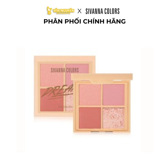 Bảng Phấn Mắt 4 Ô Sivanna Colors Dreamy Eye Color HF193