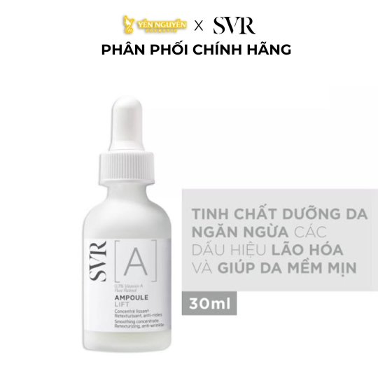  Tinh Chất Chống Lão Hóa, Dưỡng Da Mềm Mịn SVR A Ampoule Lift 30ml