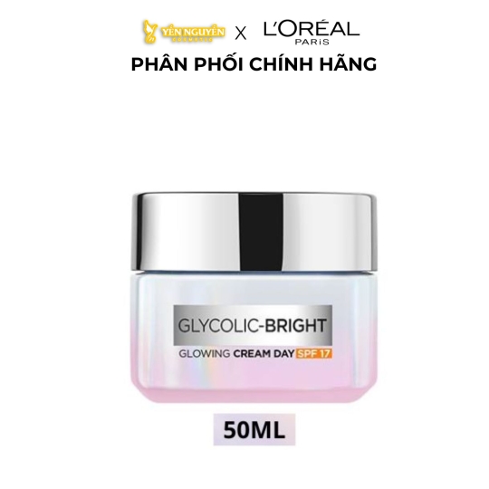 Kem Dưỡng Sáng Da Ban Đêm Loreal Glycolic - Bright Glowing 15ml/50ml