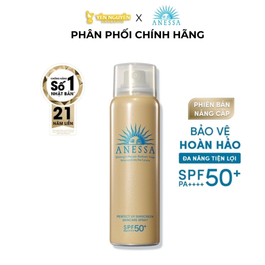 Xịt Chống Nắng Bảo Vệ Hoàn Hảo Anessa SPF50 60ml