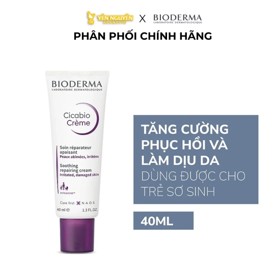 Kem Dưỡng Bioderma Cicabio Phục Hồi Da Tổn Thương 40ml