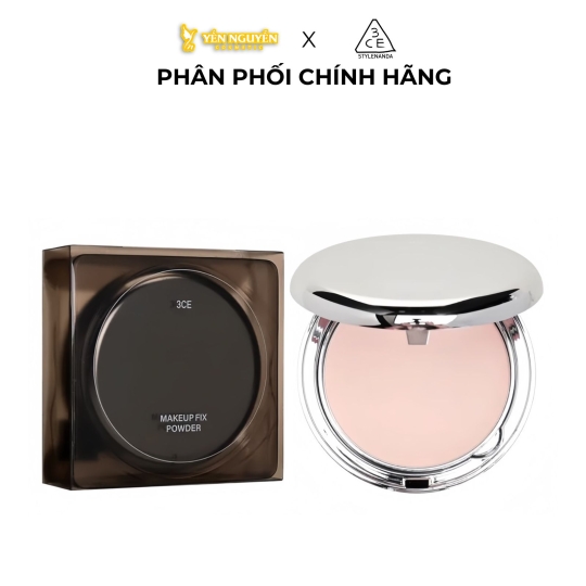 Phấn Phủ Nén Kiềm Dầu 3CE Makeup Fix Powder 9g