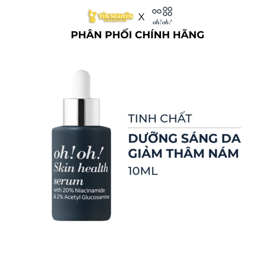 Tinh Chất OH!OH! Skin Health Serum Dưỡng Sáng Da, Giảm Thâm Nám 10ml