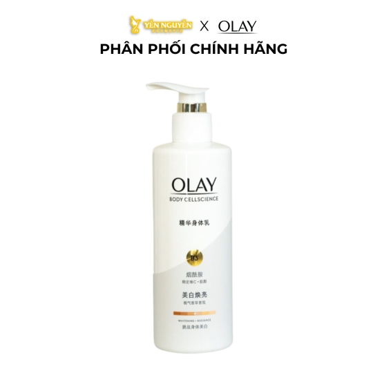 Dưỡng Thể Body Olay Cellscience B3+ Optic Glow & Radiance 250ml