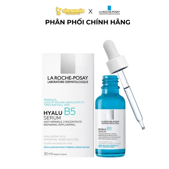 Tinh Chất Tái Tạo, Phục Hồi Da, Dưỡng Da Săn Chắc La Roche-Posay Hyalu B5 Serum 30ml