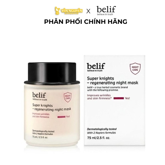 Mặt Nạ Belif Super Knight - Regenerating Night 75ml