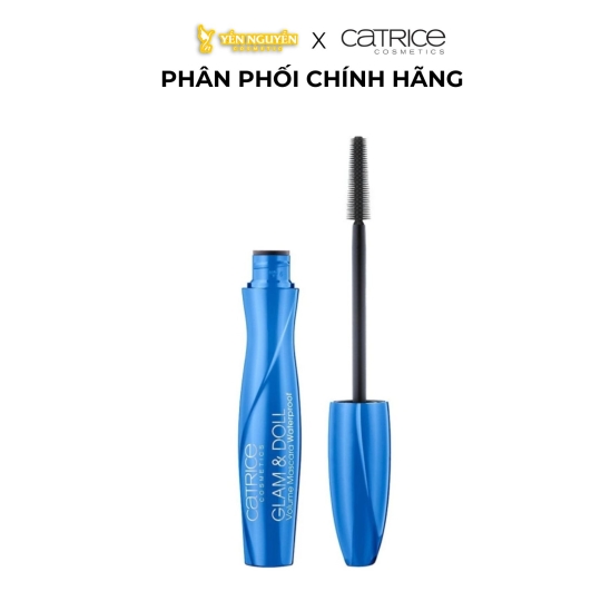 Mascara Chống Lem Chống Trôi Catrice Glam & Doll Volume Mascara Waterproof