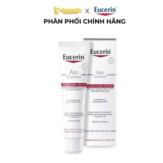 Kem Dưỡng Điều Trị Dị Ứng Giai Đoạn Bùng Phát Eucerin Atocontrol Acute Care Cream 