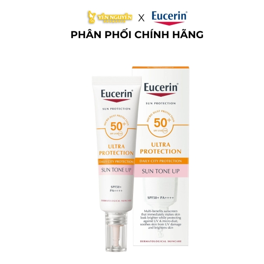 Kem Chống Nắng Nâng Tông & Dưỡng Sáng Da Eucerin Sun Tone Up 30ml 