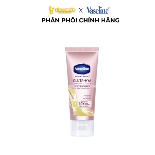 Dưỡng Thể Vaseline Healthy Bright Gluta-Hya Dewy Radiance 70ml