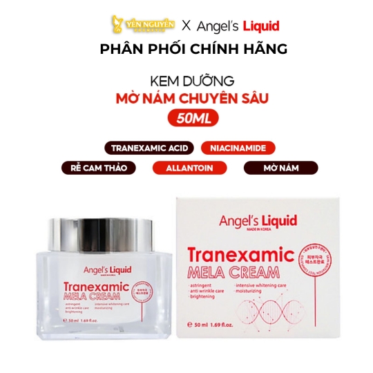 Kem Dưỡng Tranexamic Acid Mờ Nám Chuyên Sâu Angel’s Liquid 50ml