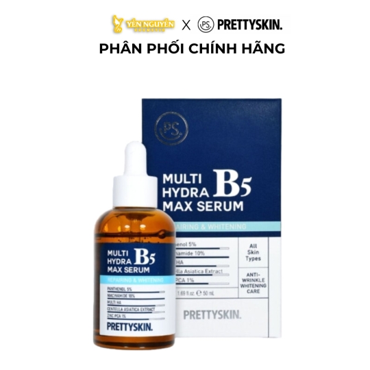 Tinh Chất PrettySkin Multi Hydra B5 Max Serum 50ml