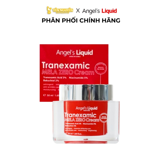 Kem Dưỡng Angel's Liquid Tranexamic Mela Zero Cream Giảm Thâm Nám Chuyên Biệt 50ml