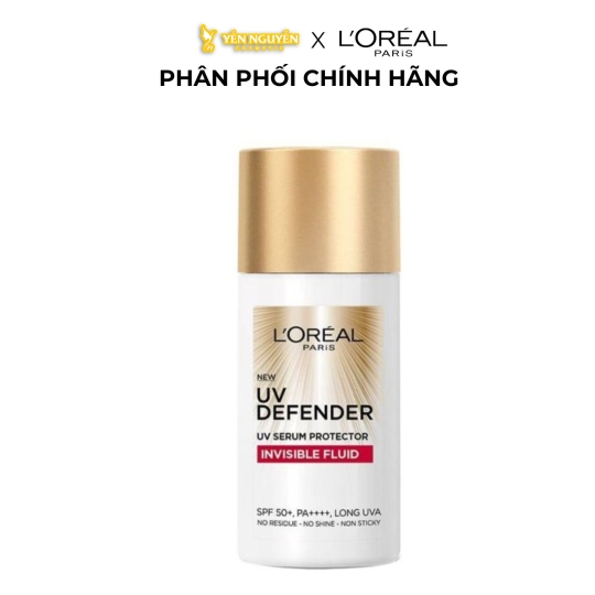 Kem Chống Nắng Mỏng Nhẹ Loreal UV Defender Invisible Fluid SPF 50+ 50ml