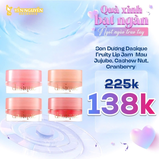 Son Dưỡng Dasique Fruity Lip Jam 4g