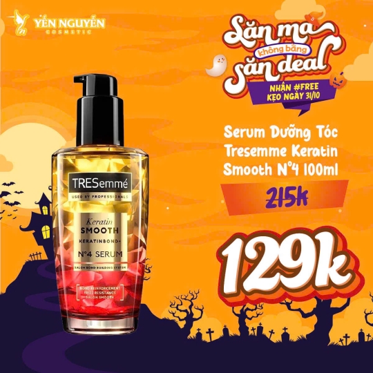 Serum Dưỡng Tóc Tresemme Keratin Smooth N°4 100ml