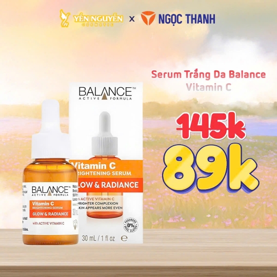 Serum Balance Active Formula Tinh Chất Hỗ Trợ Dưỡng Sáng, Làm Đều Màu Da Balance Active Formula Vitamin C Brightening Serum